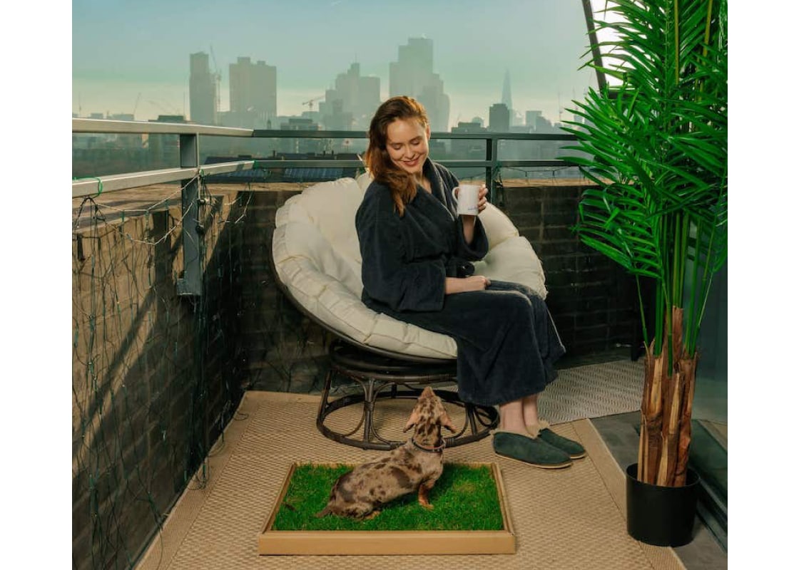 Oui Oui Patch Grass Dog Toilet For Apartments City Doggo